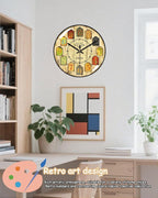 Decorative Wall Clocks Batterys Operated, Retro Wall Clock - Image 4