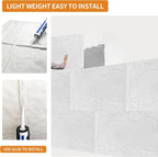 3D Faux Stone Wall Panels, Lightweight & Waterproof Accent Marble Stone Skin - Image 4