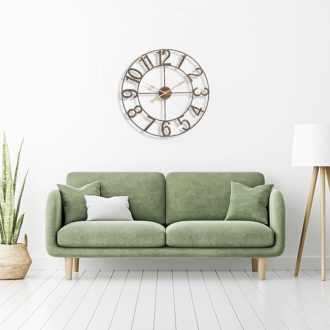 Sorbus Large Wall Clock for Living Room Decor - Image 5