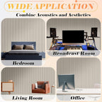 Self-Adhesive 3D Acoustic Wall Panels 5 Pack - Image 7
