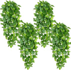Waipfaru Fake Hanging Plants, Faux Ivy Pothos Vines Greenery by Waipfaru
