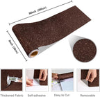 CRE8TIVE Dark Brown Glitter Wallpaper Border Peel and Stick Wall Border 8"x80" - Image 9