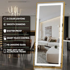 FENNIO Full Length Mirror with Lights, Wall Mounted Hanging Mirror with Lights - Image 5