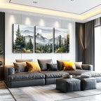 MHARTK66 3 Piece Framed Canvas Art Prints Wall Art - Image 8