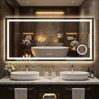 LED Bathroom Mirror 60 x 24 inch by Unknown
