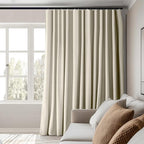 MaKefeile Room Divider Curtains Total Blackout Privacy Curtain Panel Room - Image 5