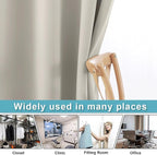 RYB HOME Blackout Curtains Soundproof Energy Saving Insulating Privacy Room - Image 5