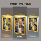 Lights for Pictures on Wall, 16in Battery Operated Picture Lights for Paintings - Image 3