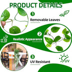 Palonu Artificial Hanging Plants - Image 3