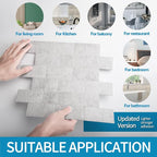 Art3d 10-Pack Peel and Stick Backsplash Wall Tile - Image 4