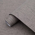 Yancorp 10ft Textured Fabric Wallpaper Faux Grasscloth Light Brown Peel and by YancorpHomeDecor