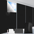 FADOTY 100% Blackout Curtains, Portable Black Out Window Cover Film, Cuttable by FADOTY