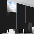 FADOTY 100% Blackout Curtains, Portable Black Out Window Cover Film, Cuttable by FADOTY