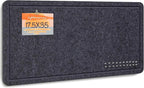 Lightomorrow Bulletin Board, 35 x 17 1/2 inches Felt Board by Lightomorrow