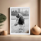 Poster Master Dog Dressed for Winter Print - Image 5