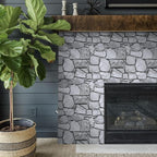 COMSTICKC 3D Faux Stone Wall Panel Peel and Stick Wall Tiles, Ultra-Light Thin - Image 6