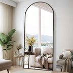 Rowjut Floor Full Length Mirror, Arched Mirrors Full Length 76"x34" - Image 7