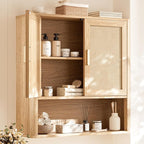 INNOD Rattan Bathroom Wall Cabinet by INNODToddlerTower