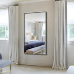 KOCUUY Bathroom Mirror, 30x55 Inch Large Black Mirrors - Image 4