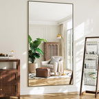 Koonmi 86"x40" Floor Mirror Full Length, Bedroom Floor Body Mirror - Image 7
