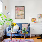 Abstract Modern Watercolor Painting Wall Art Trendy Vibrant Pastel Posters - Image 5