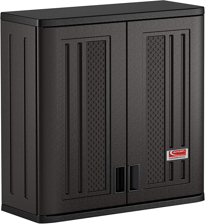 Suncast Commercial 4 Cubic Ft. Heavy-Duty Resin Wall Cabinet by SuncastCommercialProducts