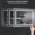 40"x30" LED Bathroom Mirror - Image 6