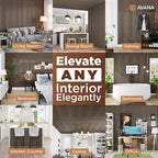 Avana Acoustic Wood Wall Panels –93.2x11.25 Inch Panels – Fits 94x12 Layout – - Image 3