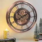 CLXEAST 28 Inch Oversized Large Moving Gear Wall Clock - Image 8
