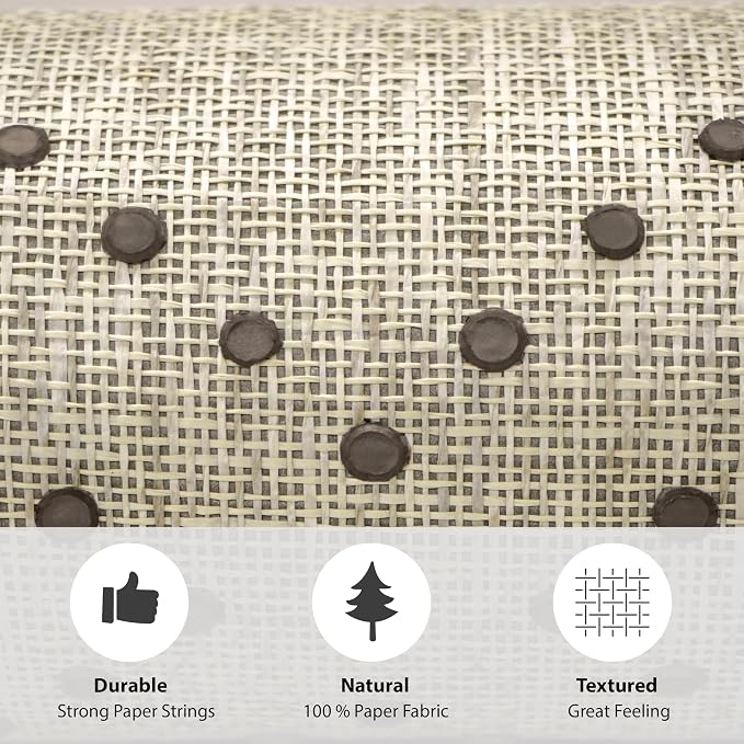 Ansehan Hand-Crafted Wallcovering HA3002 Droplets 36" W x8 Yard L Textured - Image 6