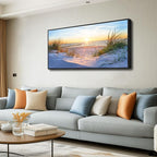 MHARTK66 Large Wall Art for Living Room Modern Wall Decor for Bedroom Beach - Image 2