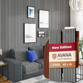 Avana Acoustic Wood Wall Panels – 47.2 X 12.6 Inch Gray Oak Acoustic Panels 2 by AvanaHome