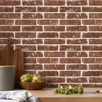 Commomy 3D Peel and Stick Brick, Ultralight Thin PVC Faux Brick Wall Panels - Image 3