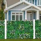 Grooy Artificial Hedge Grass Wall, Boxwood Panels 40"x120", UV Protected - Image 7