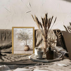 Vintage Olive Tree Canvas Wall Art, Farmhouse Aesthetic Oil Painting, Rustic - Image 7