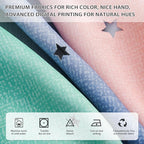 XiDi Grey Curtains for Kids Room, Nursery Blackout Curtain, Girls Room Decor - Image 3