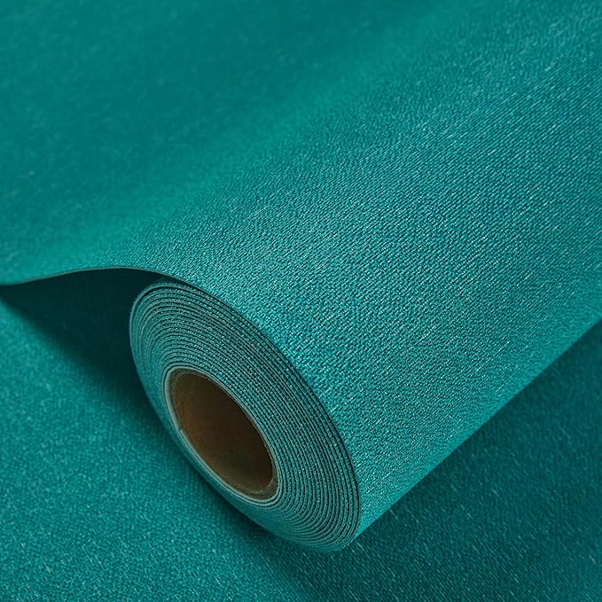 Fabric Grasscloth Texture Self-Adhesive Wallpaper Linen Peel and Stick by Unknown