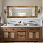 FICTOR Wooden Full Length Mirror, - Image 8