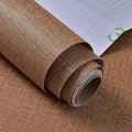 Yancorp 16"x394" Textured Fabric Faux Grasscloth Peel and Stick Wallpaper by YancorpHomeDecor