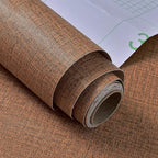 Yancorp 16"x394" Textured Fabric Faux Grasscloth Peel and Stick Wallpaper by YancorpHomeDecor