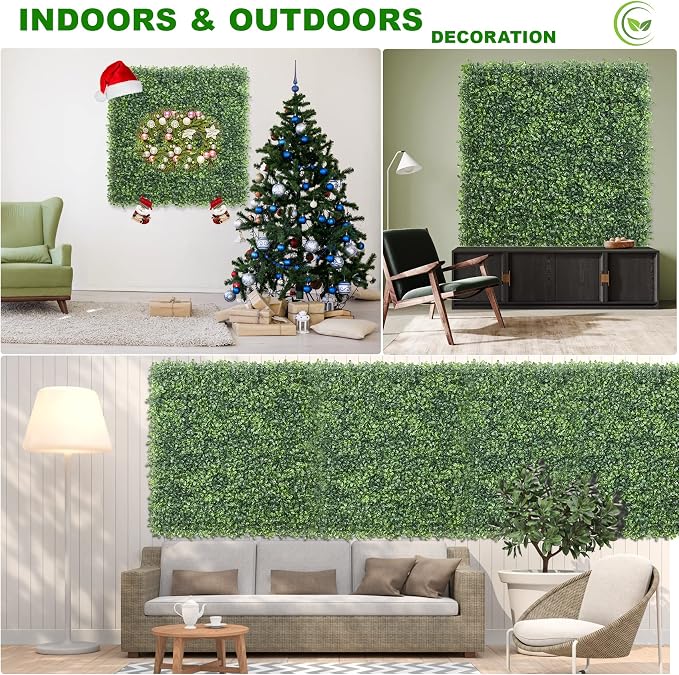 KASZOO 12 Pack 20"x20" Grass Wall Panels - Image 9