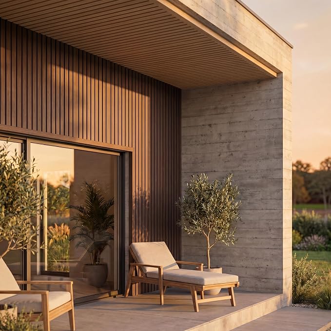 From Plain to Beautiful in Hours WPC Exterior Wall Slat Panels Waterproof - Image 9