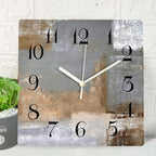 ArtSocket Wooden Wall Clock Silent Non-Ticking, Battery Operated by ArtSocket