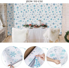 Kochorie 100 Ft x 54 Inch Christmas Snowflake Printed Tablecloth Roll - Image 3