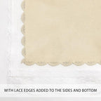 XiDi Curtains for Bedroom Decor Beige34/84/1 - Image 4