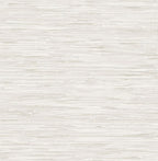 NuWallpaper by WallPops Cream Vinyl Grassweave Peel & Stick Wallpaper by NuWallpaper