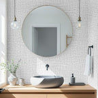 Vinjiasin Grasscloth Peel and Stick Wallpaper Vintage Textured Contact Paper - Image 3