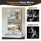 Delma Bathroom Vanity Mirror, High-Definition Bathroom Mirror, Versatile - Image 5
