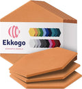 Acoustic Panels 12-Pack Soundproof Wall Panels 12"X10.4"X0.4" Sound Panels High by EkkogoAcousticPanels