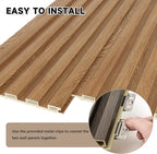 WPC Slat Wall Paneling, Acoustic Wall Panels - Image 5